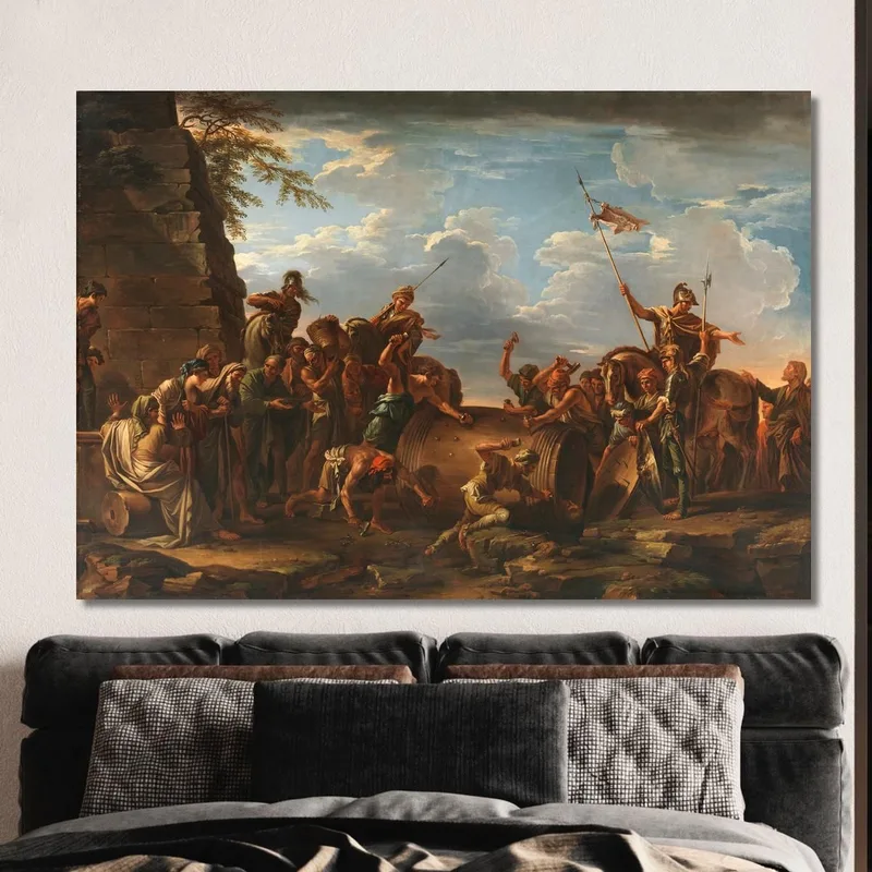 La Muerte De Régulo Claude-Joseph Vernet
