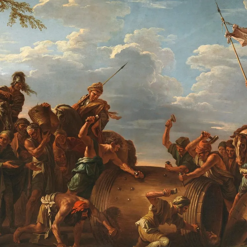 La Muerte De Régulo Claude-Joseph Vernet
