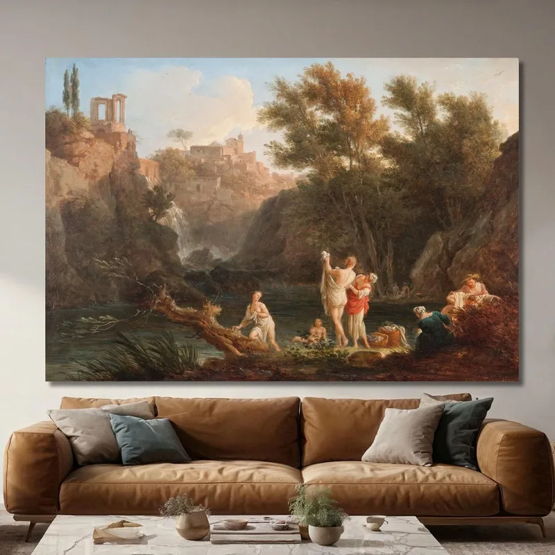 Las Cuatro Horas Del Día: Tarde Claude-Joseph Vernet