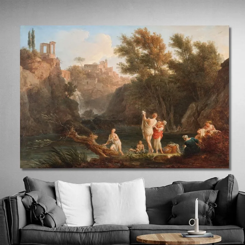 Las Cuatro Horas Del Día: Tarde Claude-Joseph Vernet