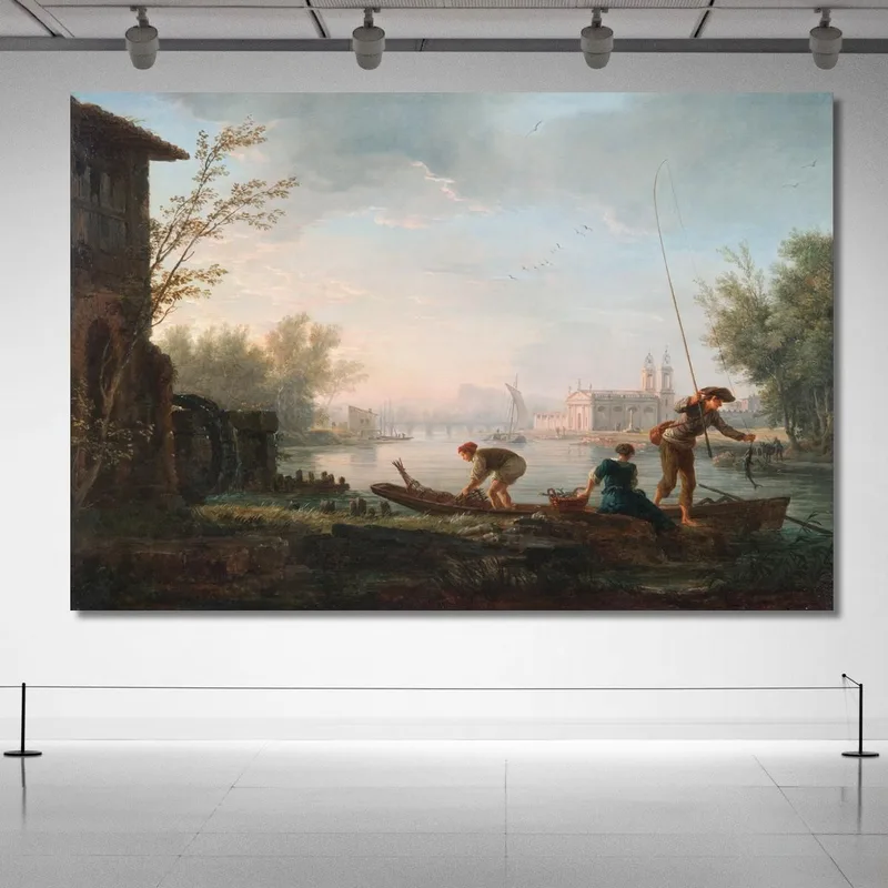 The Four Times Of Day- Morning Claude-Joseph Vernet