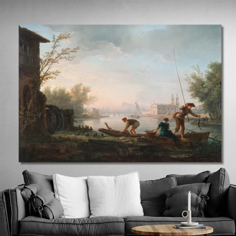 The Four Times Of Day- Morning Claude-Joseph Vernet