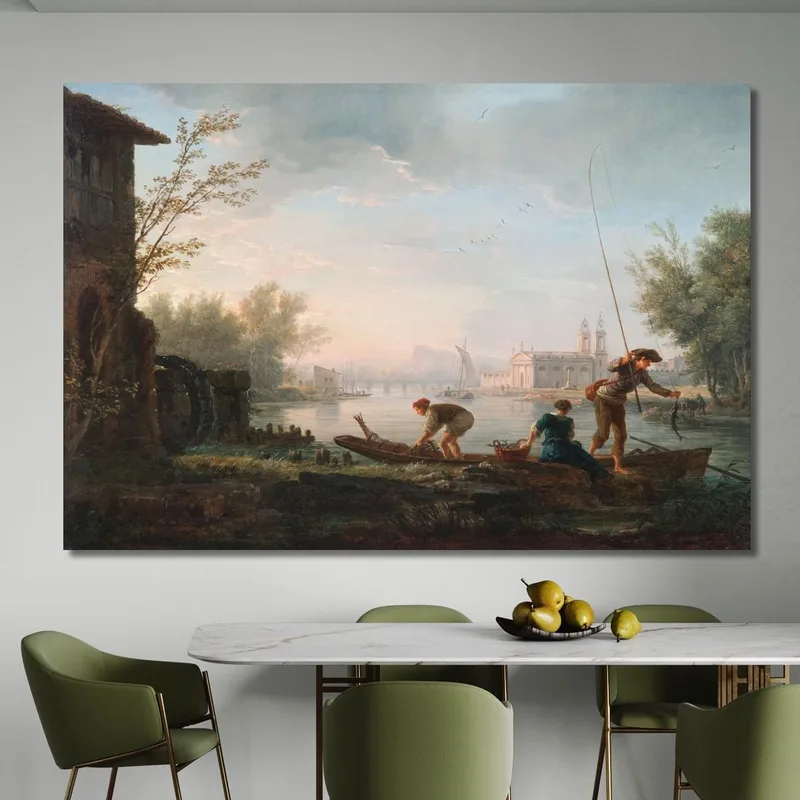The Four Times Of Day- Morning Claude-Joseph Vernet