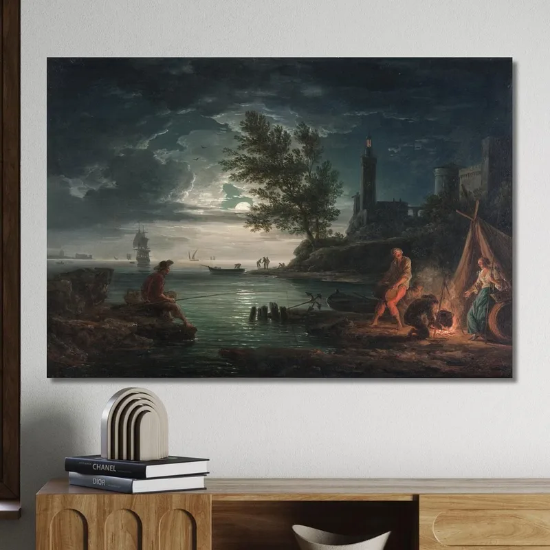 Las Cuatro Horas Del Día: Noche Claude-Joseph Vernet