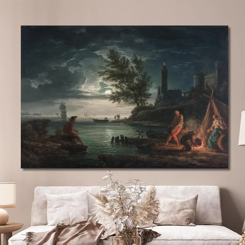 Las Cuatro Horas Del Día: Noche Claude-Joseph Vernet