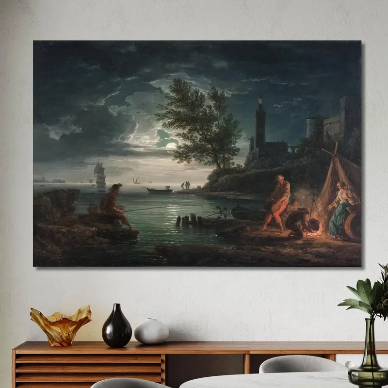 Las Cuatro Horas Del Día: Noche Claude-Joseph Vernet