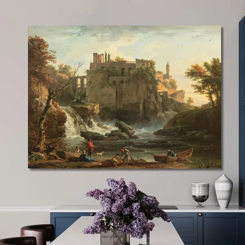 View Of Tivoli Claude-Joseph Vernet
