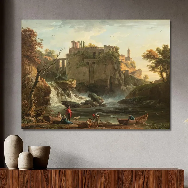 View Of Tivoli Claude-Joseph Vernet