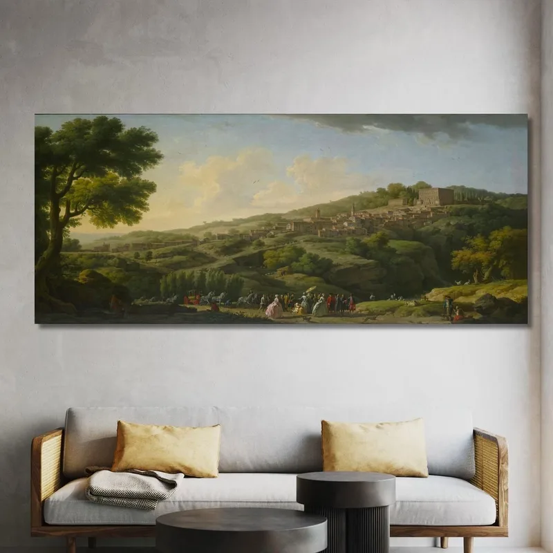 Villa En Caprarola Claude-Joseph Vernet
