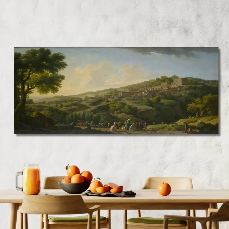 Villa En Caprarola Claude-Joseph Vernet