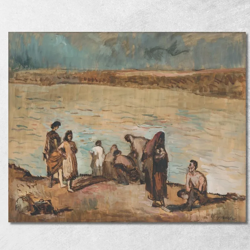 Senza Casa Cyprián Majerník quadro stampa su tela
