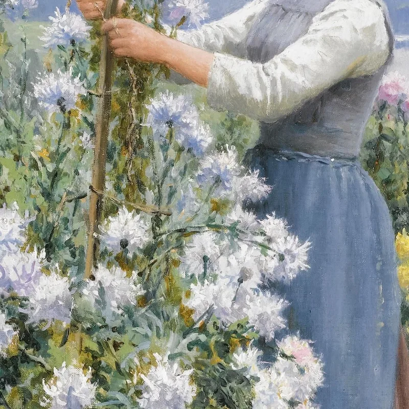 Chrysanthemen Daniel Ridgway Knight
