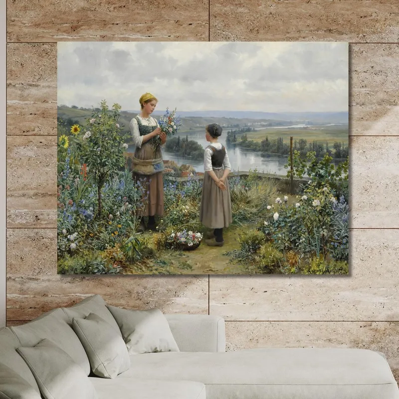 Raccolta Di Fiori Daniel Ridgway Knight