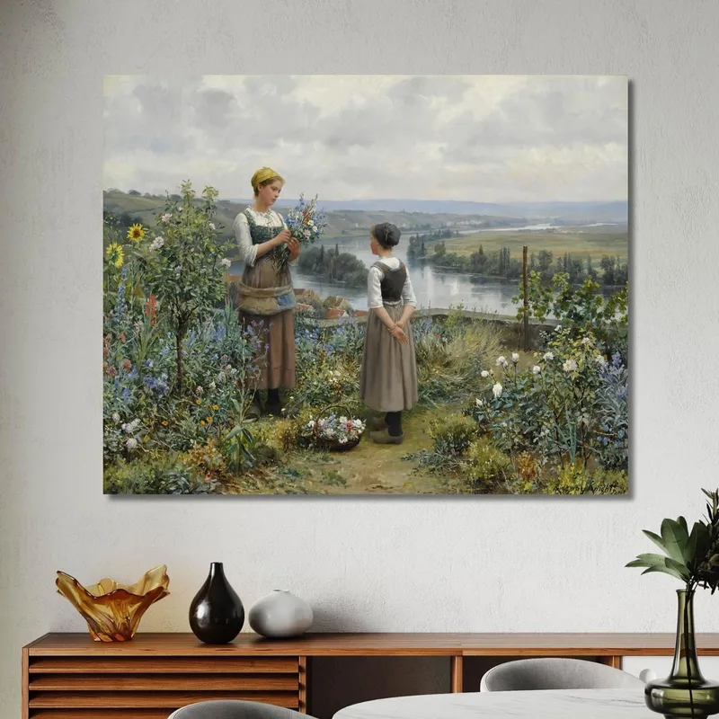 Raccolta Di Fiori Daniel Ridgway Knight