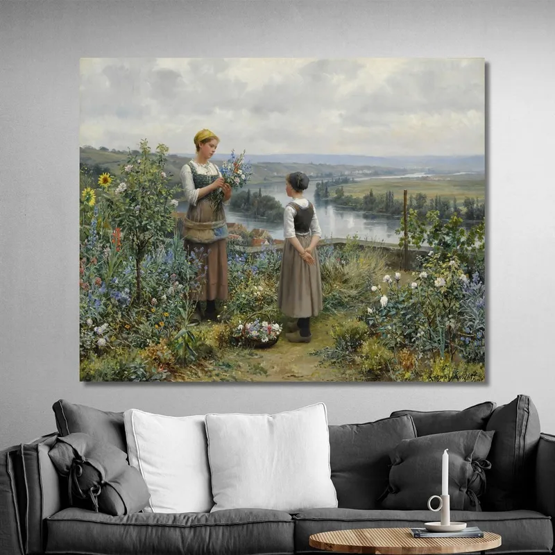 Raccolta Di Fiori Daniel Ridgway Knight