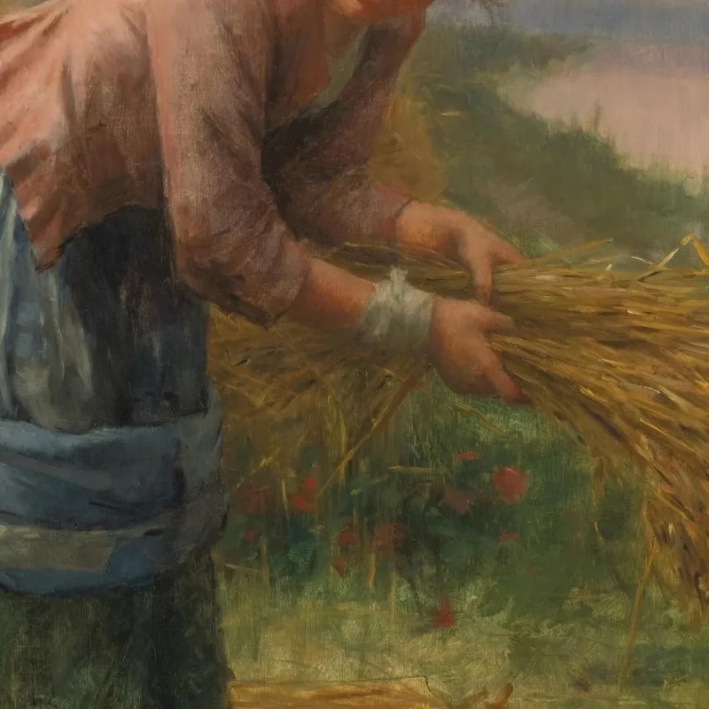La Espigadora Daniel Ridgway Knight