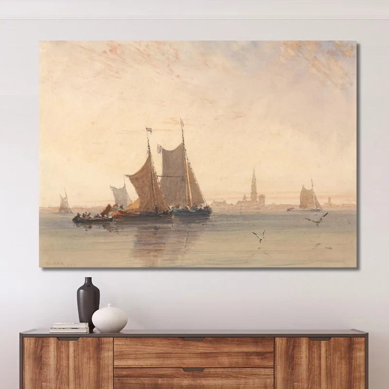 Antwerp Morning David Cox