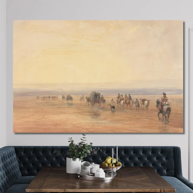 Traversée Des Sables De Lancaster David Cox