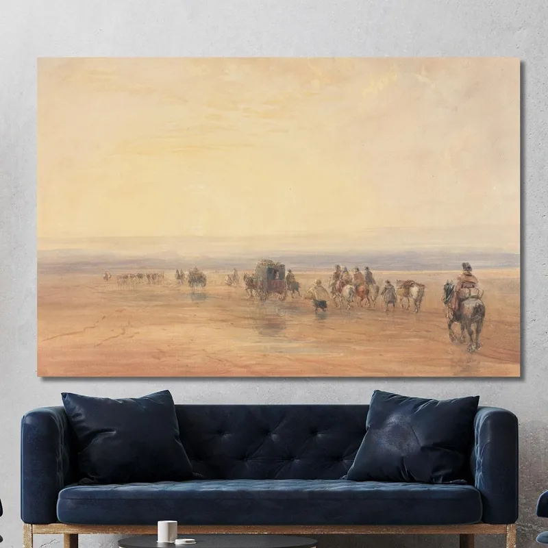 Traversée Des Sables De Lancaster David Cox