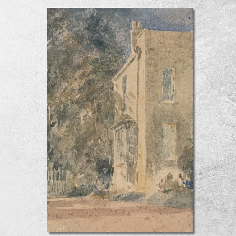 Greenfield House David Cox quadro stampa su tela