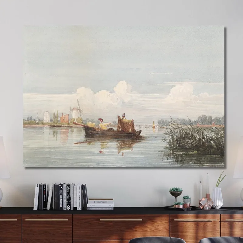 Il Tamigi A Battersea David Cox
