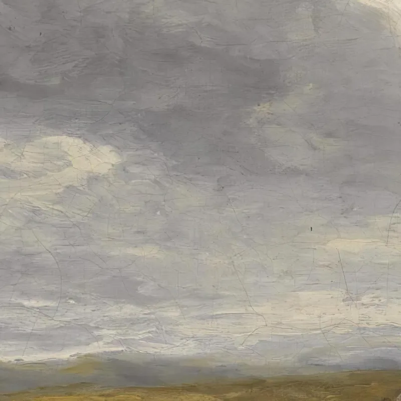 Travellers In A Landscape David Cox