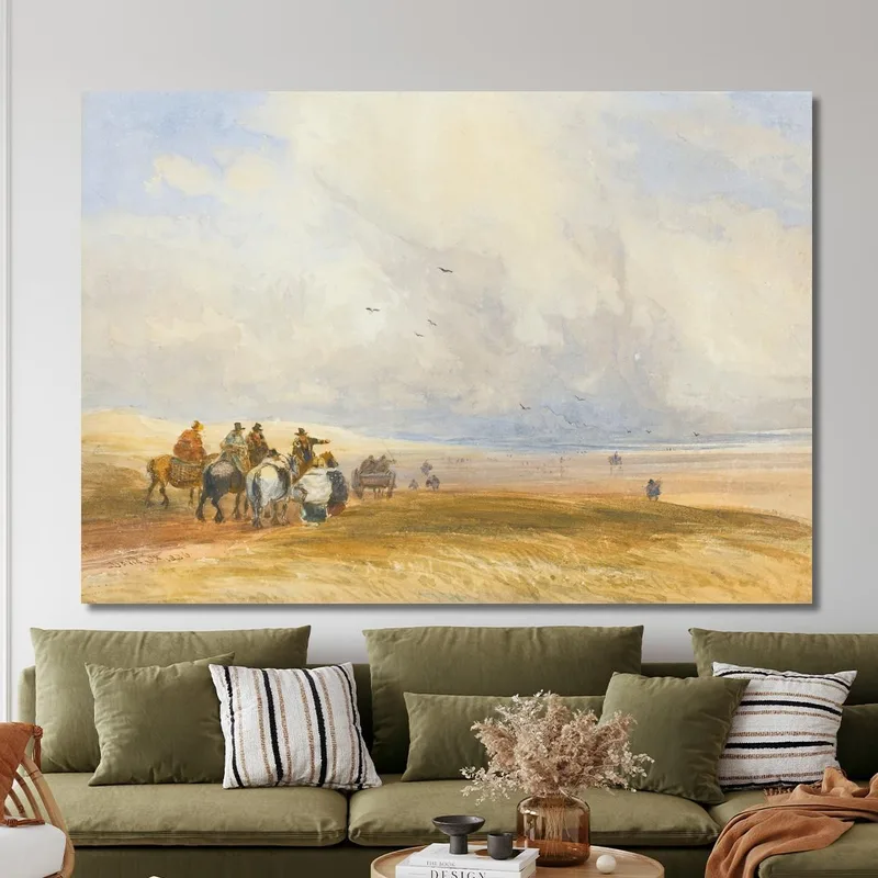 Ulverstone Sands Cumbria David Cox