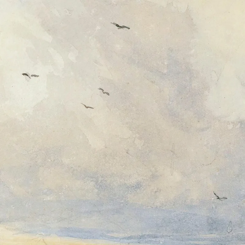 Ulverstone Sands Cumbria David Cox