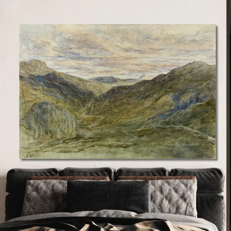 Vue Du Pays De Galles David Cox