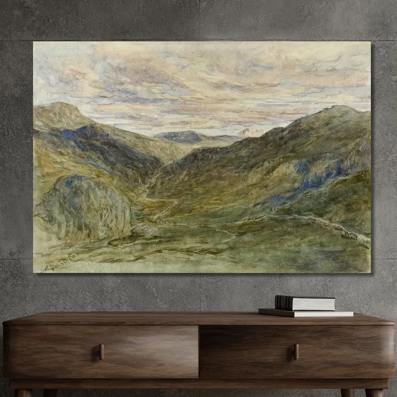 Vue Du Pays De Galles David Cox