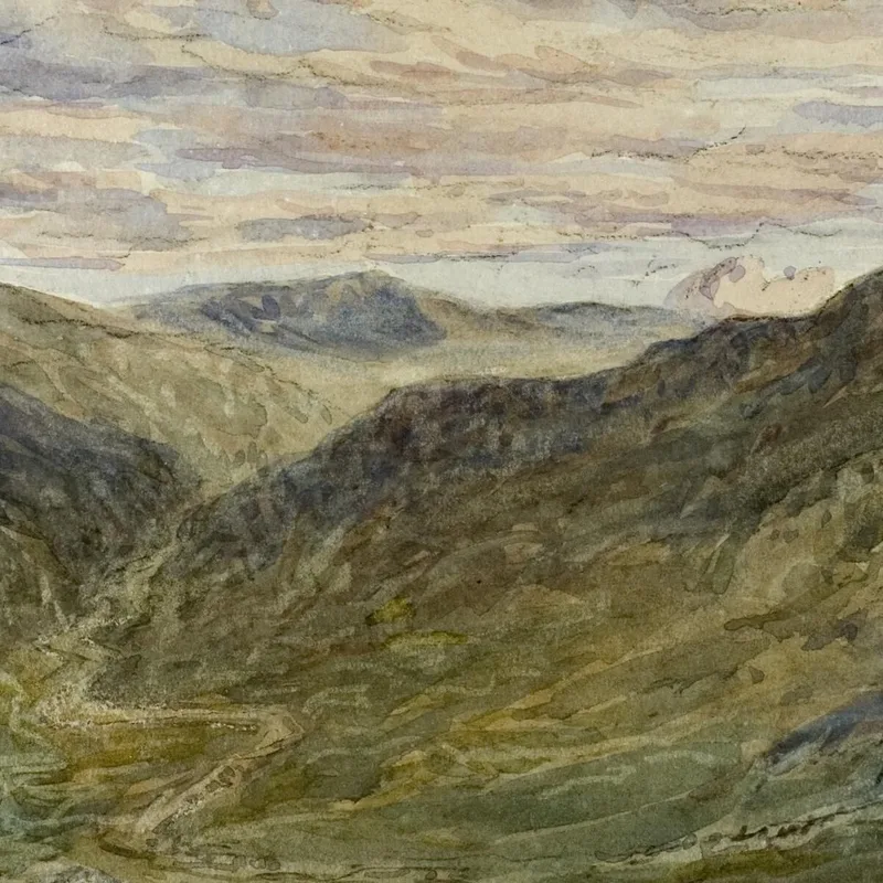 Vue Du Pays De Galles David Cox