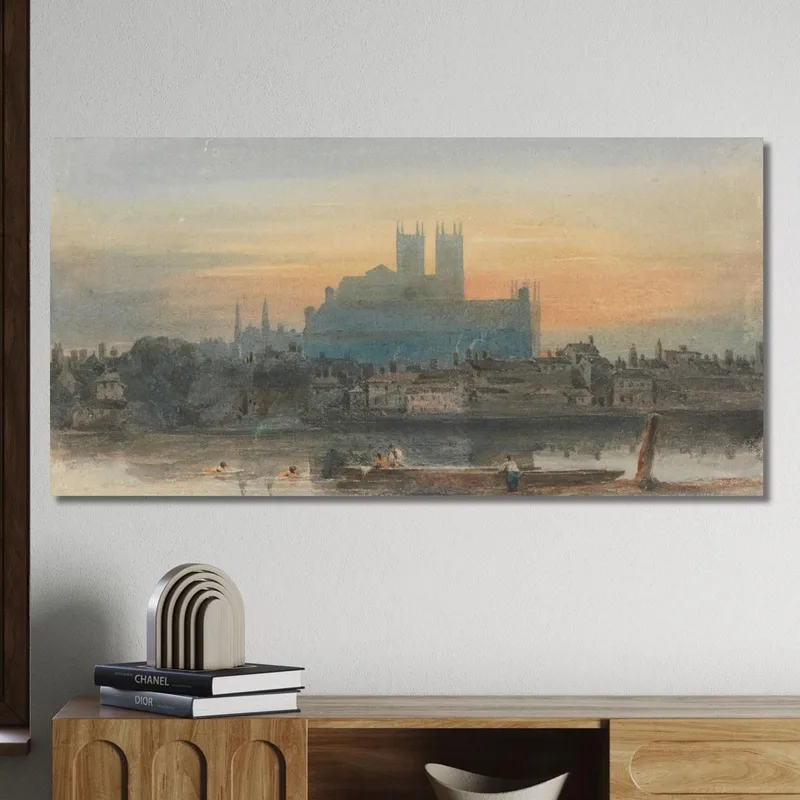 Westminster Desde Lambeth David Cox