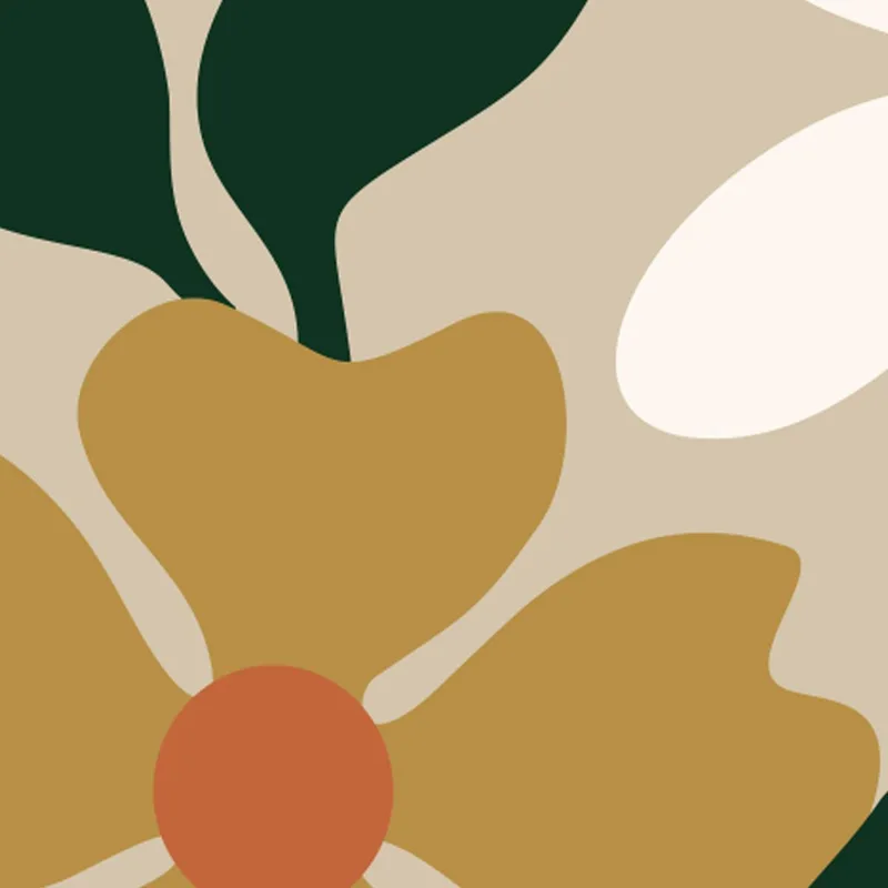 Stampa su canvas illustrazione mercato dei fiori di parigi