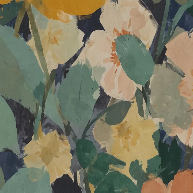 Bouquet Floreale Vivace quadro canvas