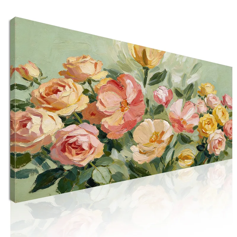 Sérénité du Bouquet de Roses tableau moderne