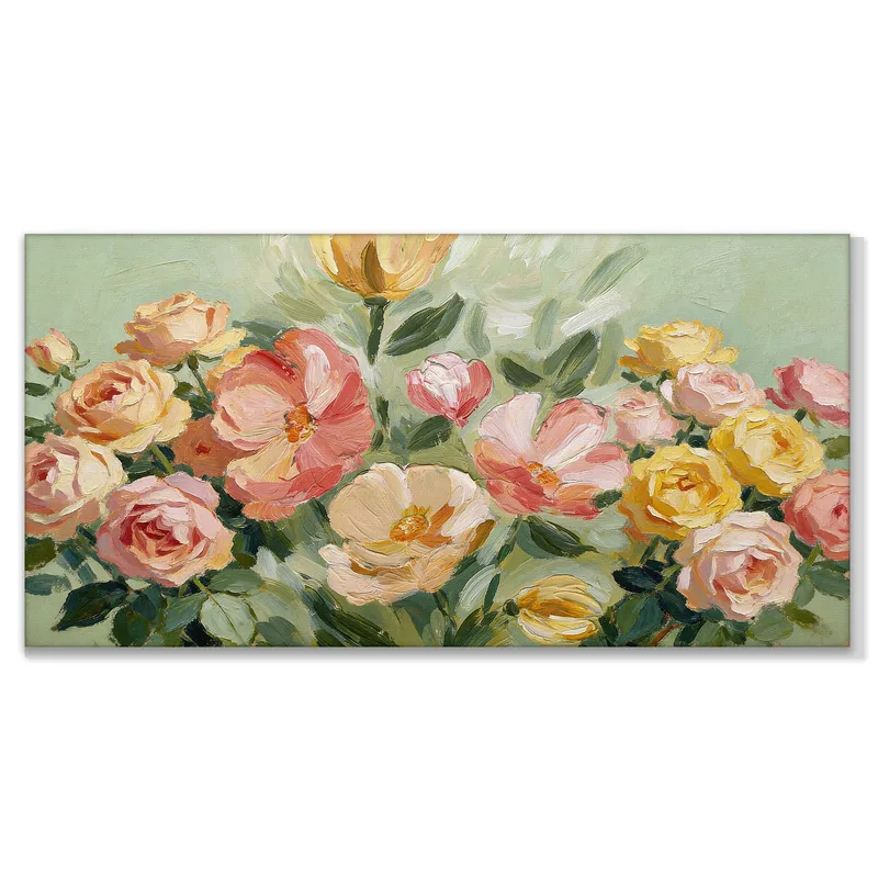Sérénité du Bouquet de Roses tableau moderne