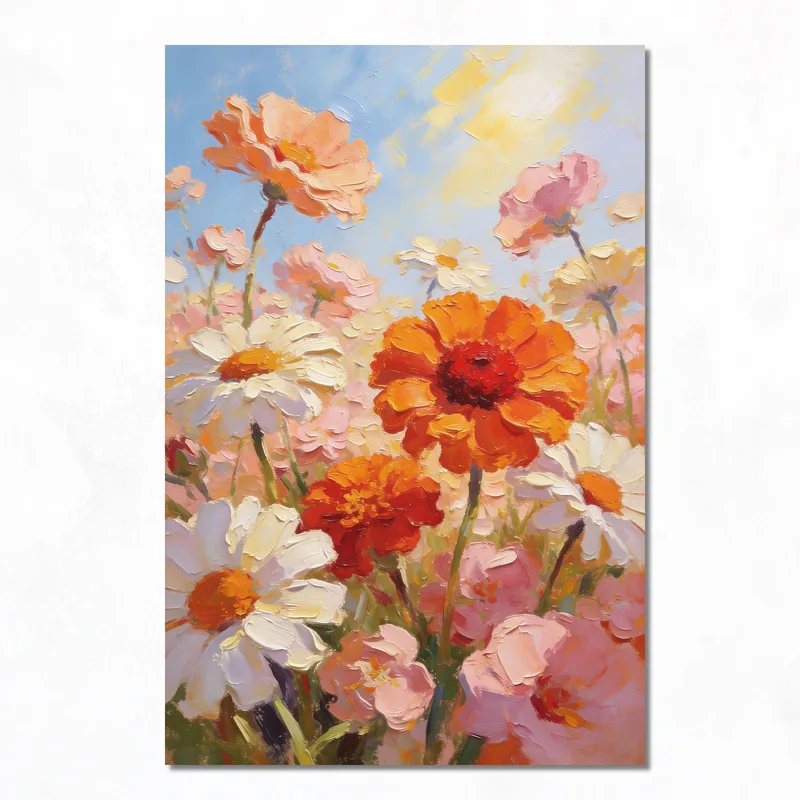 Vibrant Summer Flowers fine art print