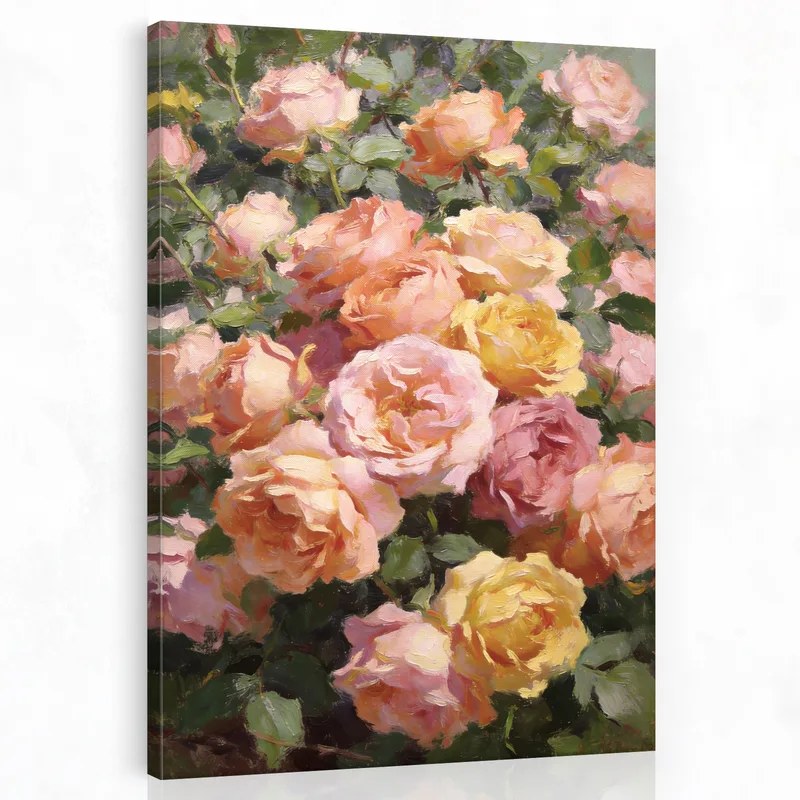 Bouquet di Rose Elegante quadro canvas
