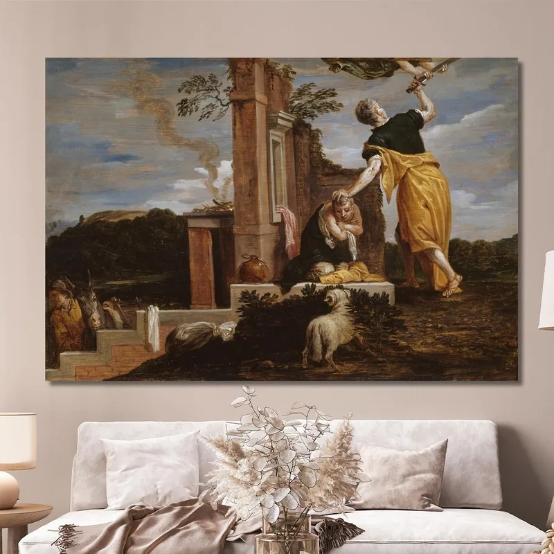 El Sacrificio De Isaac Por Abraham David Teniers The Younger