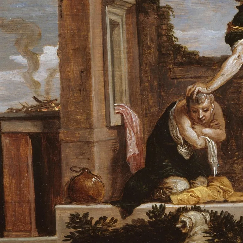 El Sacrificio De Isaac Por Abraham David Teniers The Younger