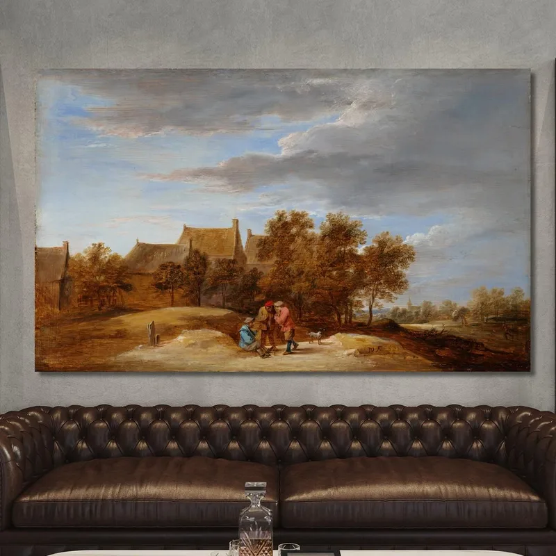 By The Wayside David Teniers The Younger
