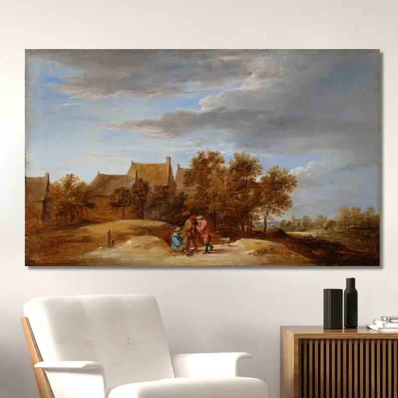 By The Wayside David Teniers The Younger