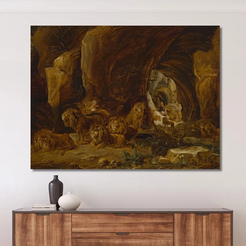 Daniel In Der Löwengrube David Teniers The Younger
