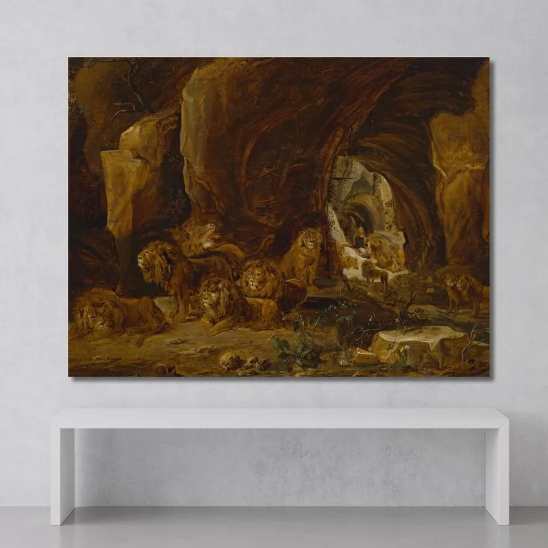 Daniel In Der Löwengrube David Teniers The Younger