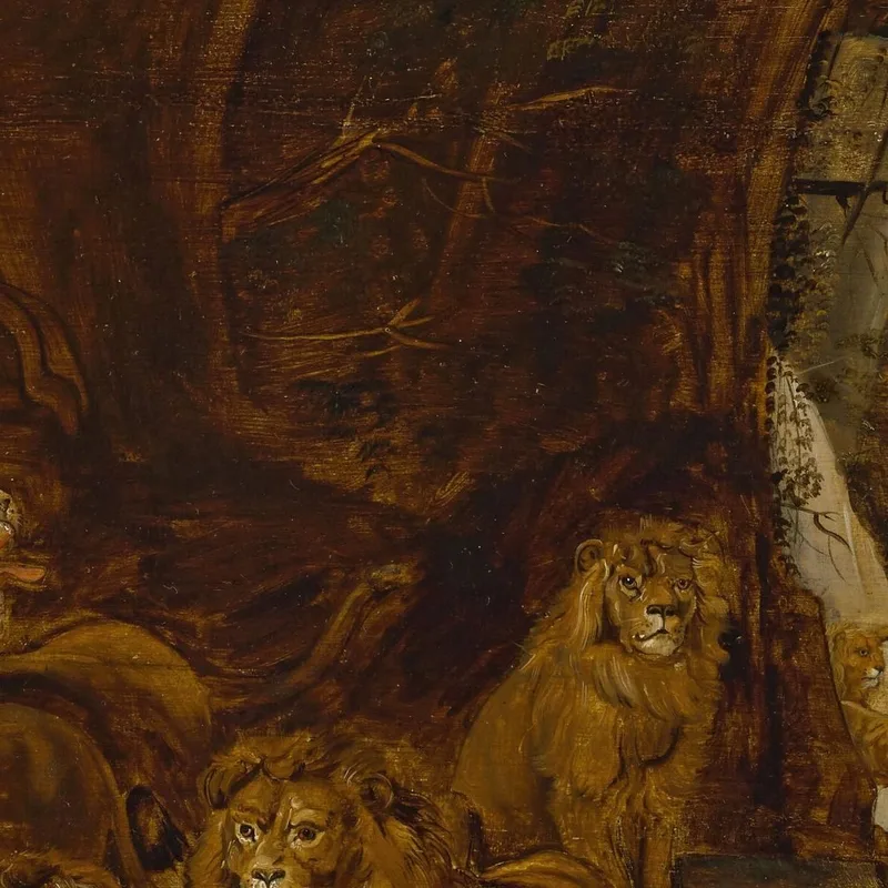 Daniel In Der Löwengrube David Teniers The Younger