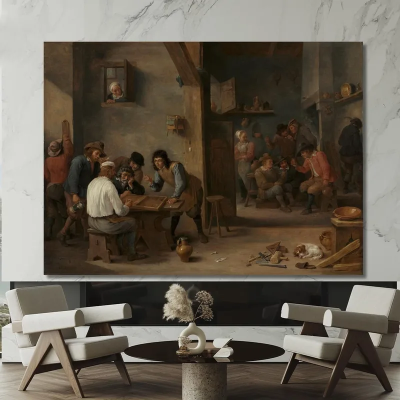 Backgammonspiel David Teniers The Younger