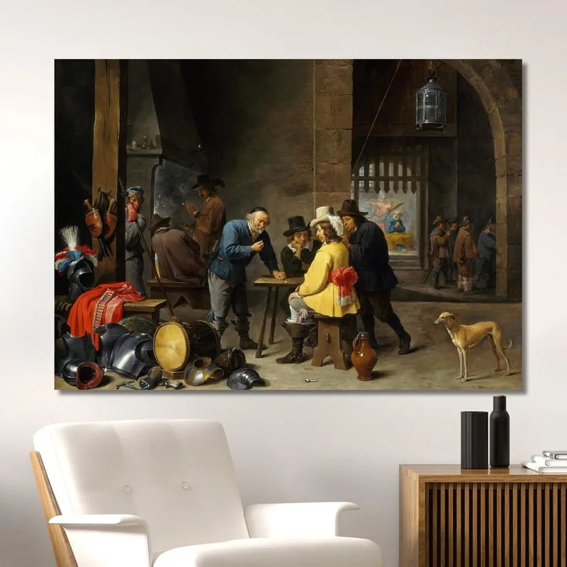 Guardroom With The Deliverance Of Saint Peter David Teniers The Younger