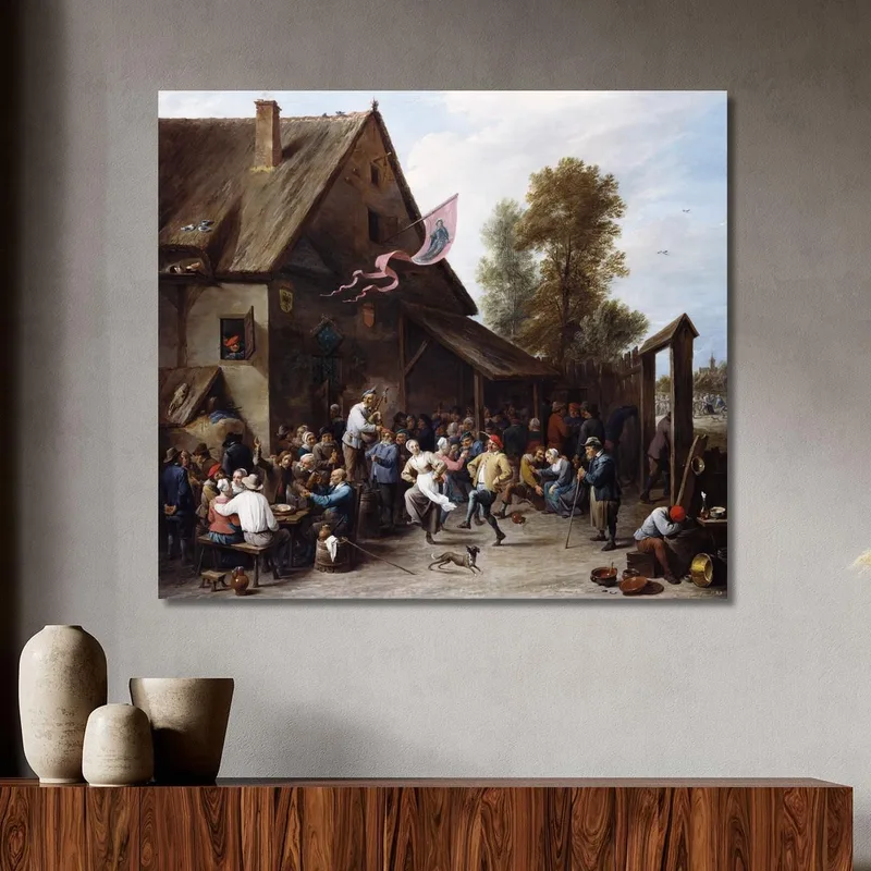 Kermesse Le Jour De La Saint-Georges David Teniers The Younger