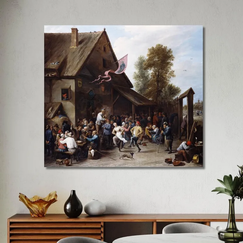 Kermesse Le Jour De La Saint-Georges David Teniers The Younger