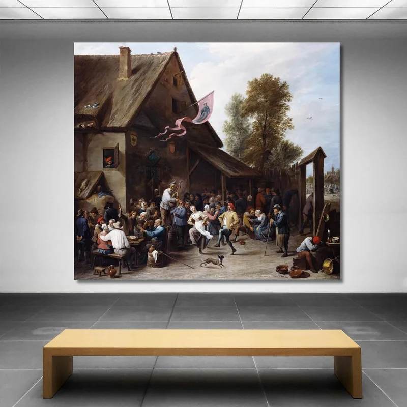 Kermesse Le Jour De La Saint-Georges David Teniers The Younger